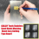 GALAXY Tools Stainless Steel Model Masking-Sheet Easy Cutting Type Board Mat Hobby Craft Tool 2