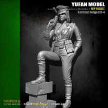Yufan Model 1/35 Resin Soldier Figura DIY self-assembled YFWW35-1860