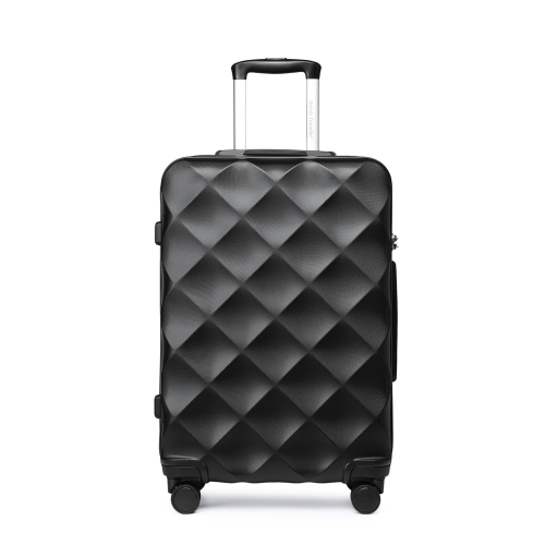(Black, 28 Inch) 1 to 4 Pcs ABS Hard Shell Travel Suitcase with TSA Lock