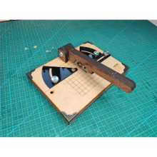 Model Tools Hull Wood Strip Sharp-angle Cutting Manual Tool Sailboat Deck Angle Slicer Model building kits English Manuals