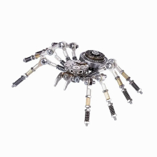 DIY Assemble Model Kit Metal Spider Model Ornaments Home Office Decor Art Creative Model Building Kits For Kids Man