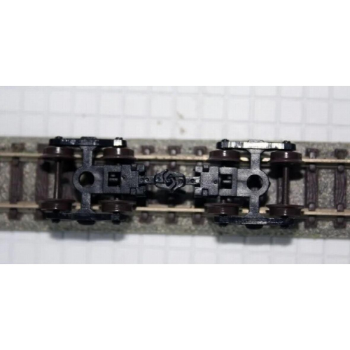 10pcs / 1/160 Model Train N scale wheel bogie 1