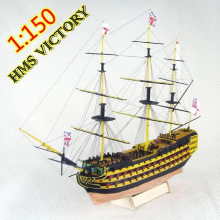 1Set 1:150 Sailing Boat Model Kit Assembly Decoration Gift For Children Boy DIY Assembly Wooden