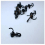 12-24pcs/lot Model Trains HO Coupler Hook 1/87 Ratio HO Train Coupler Modified Universal Train Hook Accessories 3