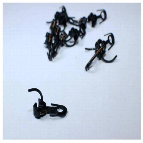 12-24pcs/lot Model Trains HO Coupler Hook 1/87 Ratio HO Train Coupler Modified Universal Train Hook Accessories 2