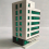 2pcs/lot Architecture Model N Scale Building For N Train Layout 2