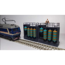 1/87 Model Train ho scale diy architectural washing machine material sand table materials