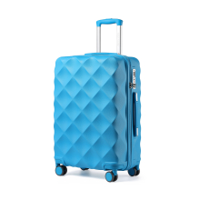 (Robin's Egg Blue, 28 Inch) 1 to 4 Pcs ABS Hard Shell Travel Suitcase with TSA Lock
