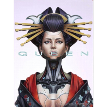 1/10 Resin BUST Model Kits QUEEN Unassambled Unpainted S76