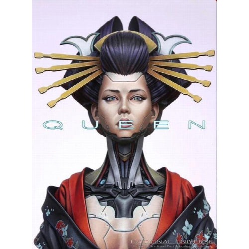 1/10 Resin BUST Model Kits QUEEN Unassambled Unpainted S76