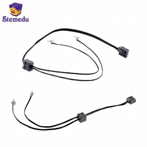 2/5/10Pcs Power MOC Technology PF Blocks Function LED Light Link Line Cable For All Train Vehicle 1