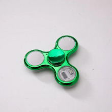 6 colors Creative LED Light Fidget Spinner Patterns Changes Luminous Hand Spinner Golw in the Dark Stress Relief Toys For Kids