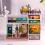 Handcraft Dollhouse LED Light Modern Conservatory Self-assembly for 3