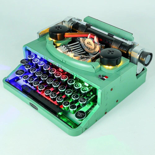 LED Light Kit For 21327 Mechanical Typewriter DIY Toys Set Not Include Bricks 1