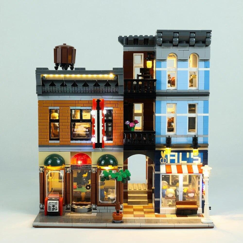 LED Light Up Kit For 10246 Creator City Detective s Office Not Include Model 1