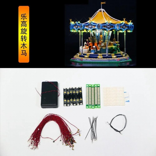 LED Light Kit For10257 Creative Expert The Carousel(NOT Include The Model)