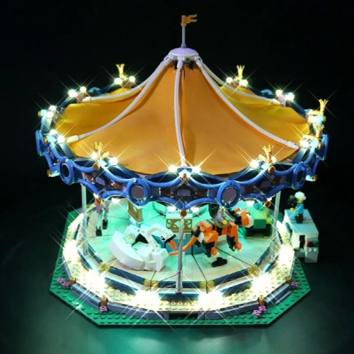 LED Light Kit For10257 Creative Expert The Carousel(NOT Include The Model) 1