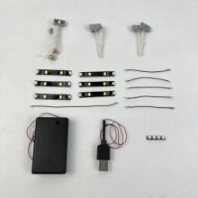 LED Light Kit for 60337 Express Passenger Train Set (NOT Include the Model)