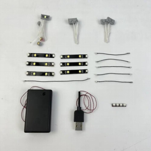LED Light Kit for 60337 Express Passenger Train Set (NOT Include the Model)