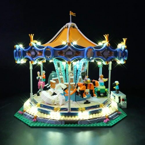 LED Light Kit For10257 Creative Expert The Carousel(NOT Include The Model) 2