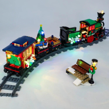 LED Light Kit For Creator 10254 Winter Holiday Trai Year Christmas Gift DIY Toys Not Include Blocks Set