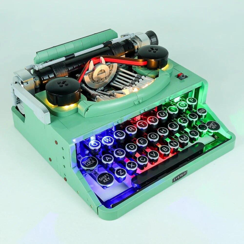LED Light Kit For 21327 Mechanical Typewriter DIY Toys Set Not Include Bricks 2