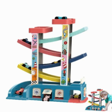 Car Ramp Toy Race Track Car Toy With 6 Mini Car Car Ramp Toy Vehicle Set Travel Toys For Babies Early Development Toy For Boys
