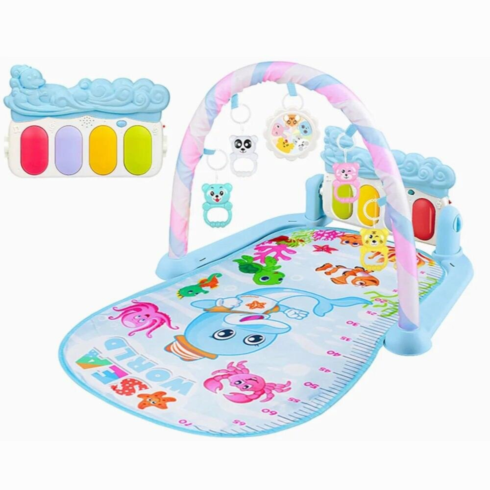 Baby Pedal Piano Musical Baby Play Mat Activity Gym Climbing Mat Newborn Infant Music Instrument Appease