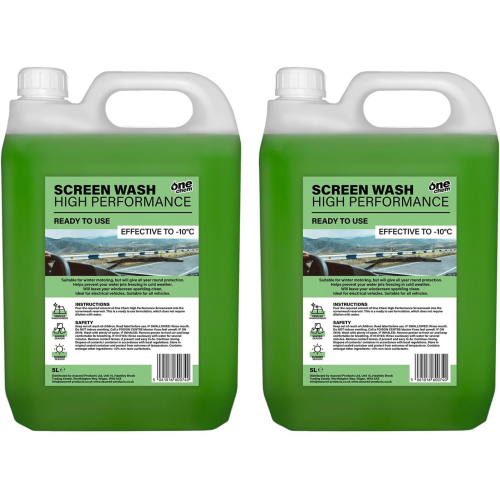 One Chem High Performance Screenwash 2 x 5L