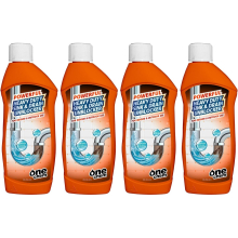 One Chem Heavy Duty Sink and Drain Unblocker 4 x 500 ml