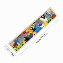 Wooden Balance Blocks Stacked Toys For Children Building Stacking High Board Games Montessori Toy Boys Girls Kids Birthday Gift