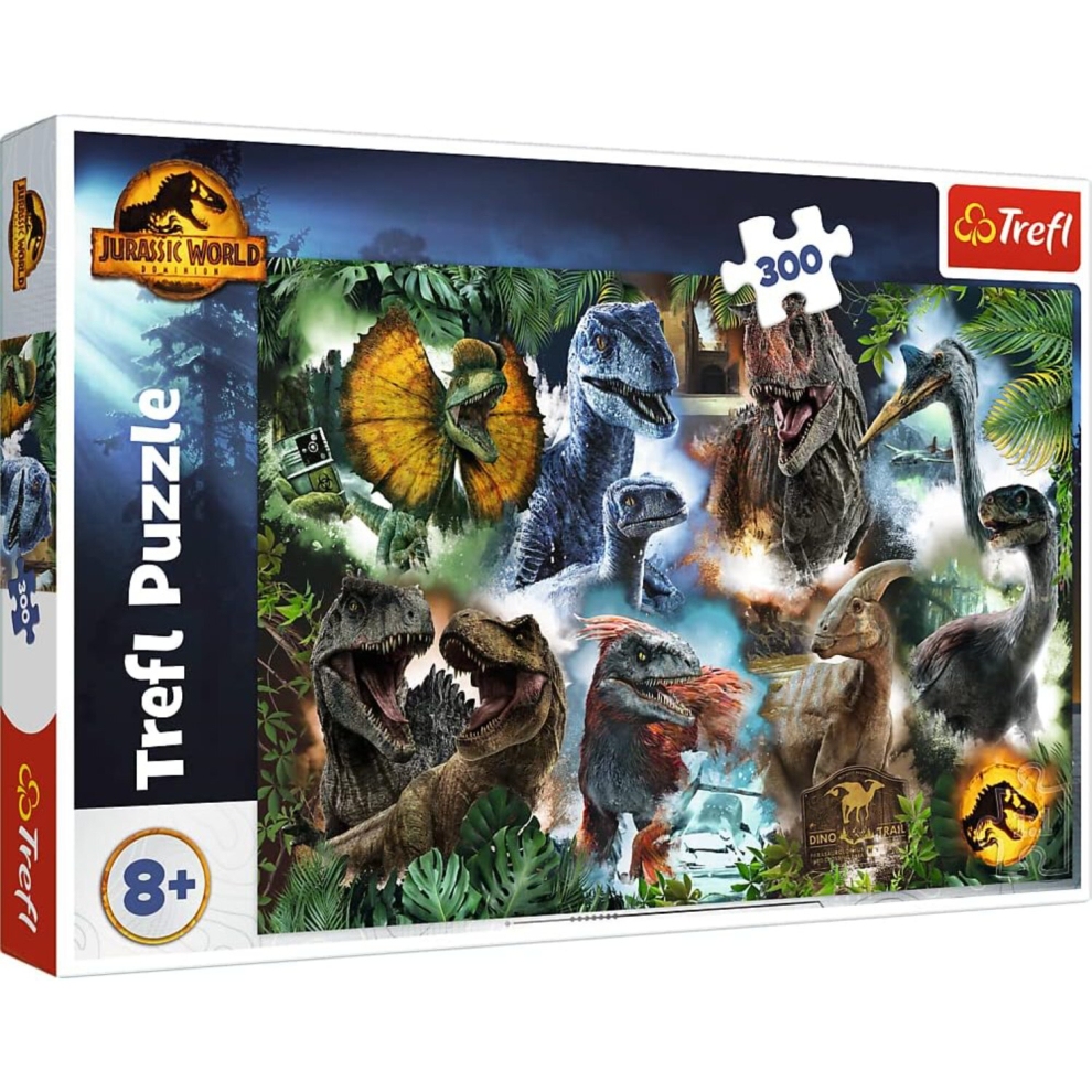 Trefl Universal Jurassic World Dinosaurs Puzzle - 300 Pieces