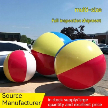 Spot Pvc Inflatable Large Beach Rackets, Colorful 6-piece Inflatable Balloons, Water Polo, Inflatable Parent-child Interaction