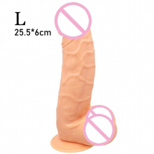 Oversized Realistic Dildos with Suction Cup Soft Skin Feeling Huge Penis Thick Phallus Anal Plug Big Dick Sex Toys for Women