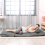 Casart 3 IN 1 Folding Lazy Sofa Bed Floor Sleeper Seat 6-Position Adjustable 2 Pillows 8
