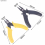 1/2pcs 3D 109A Metal Model Kits Tools Set Assembly Tool for Assembling Clipper Needle Nose Pliers 3