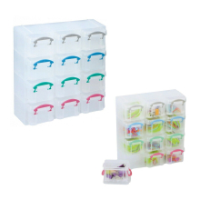 Really Useful 12 x 0.14L Organiser Box Arts & Crafts,Personal Storage