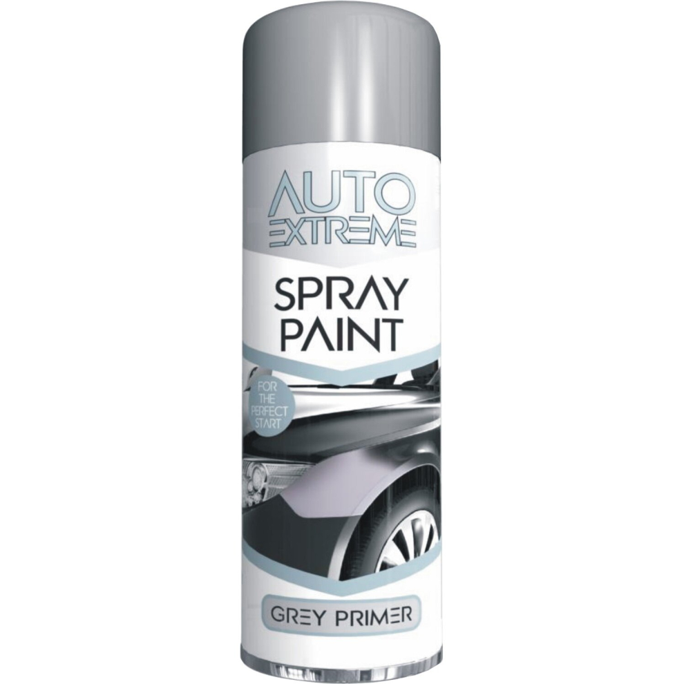 250ml Grey GLOSS Spray Paint Aerosol Auto Extreme Car Van Bike