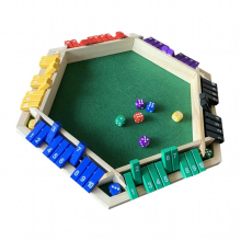 6 Ways Play Dice Games Party Game Classic Tabletop Games for Cafe Pub