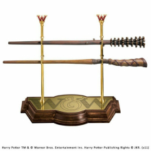 Weasley Zauberstab Sammlung - NOBLE COLLECTION - Resin - Ständer inklusive