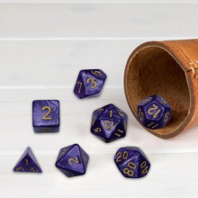 RPG Dices Set, Role Playing Dices, Polyhedral Acrylic Dices, D20,D12,D10 (00-90 and 0-9),D8,D6 and D4