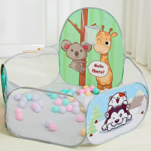 1.2M Baby Ocean Ball Pit Playpen Tent Indoor Outdoor Toys Animal Ball Pool with Basket for Kids Children Playtent Kids Gift