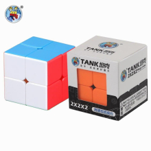 Speed Cube 2x2 3x3 4x4 5x5 TANK Series Stickerless Magic Cubo Profession Puzzle High Kids Fidget Toys