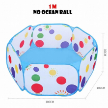3 in 1 Ocean Balls Pools Baby Toys Pit with Tent Tunnel Basket Indoor for Children Boys and Girl