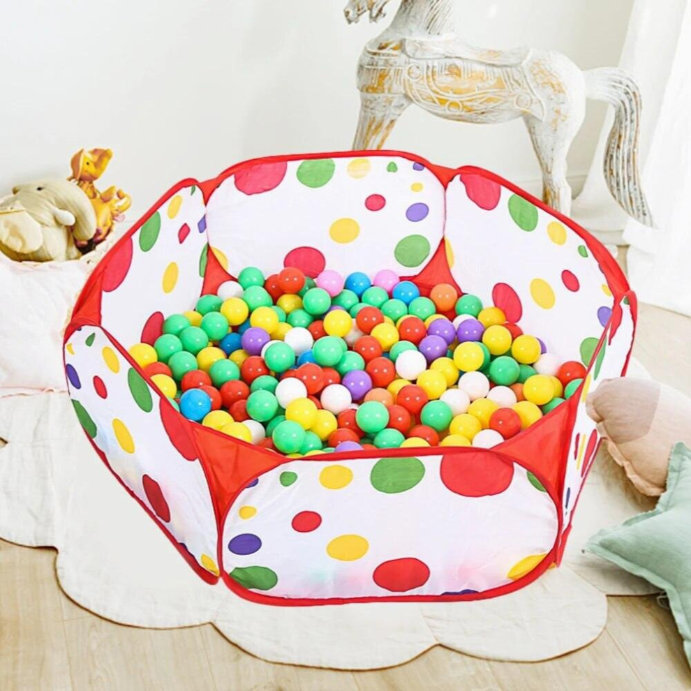 Children Ball Game Playhouse Foldable Waterpoof Ocean Ball Pit Pool Easy Clean Breathable Durable for Indoor Outdoor Activity