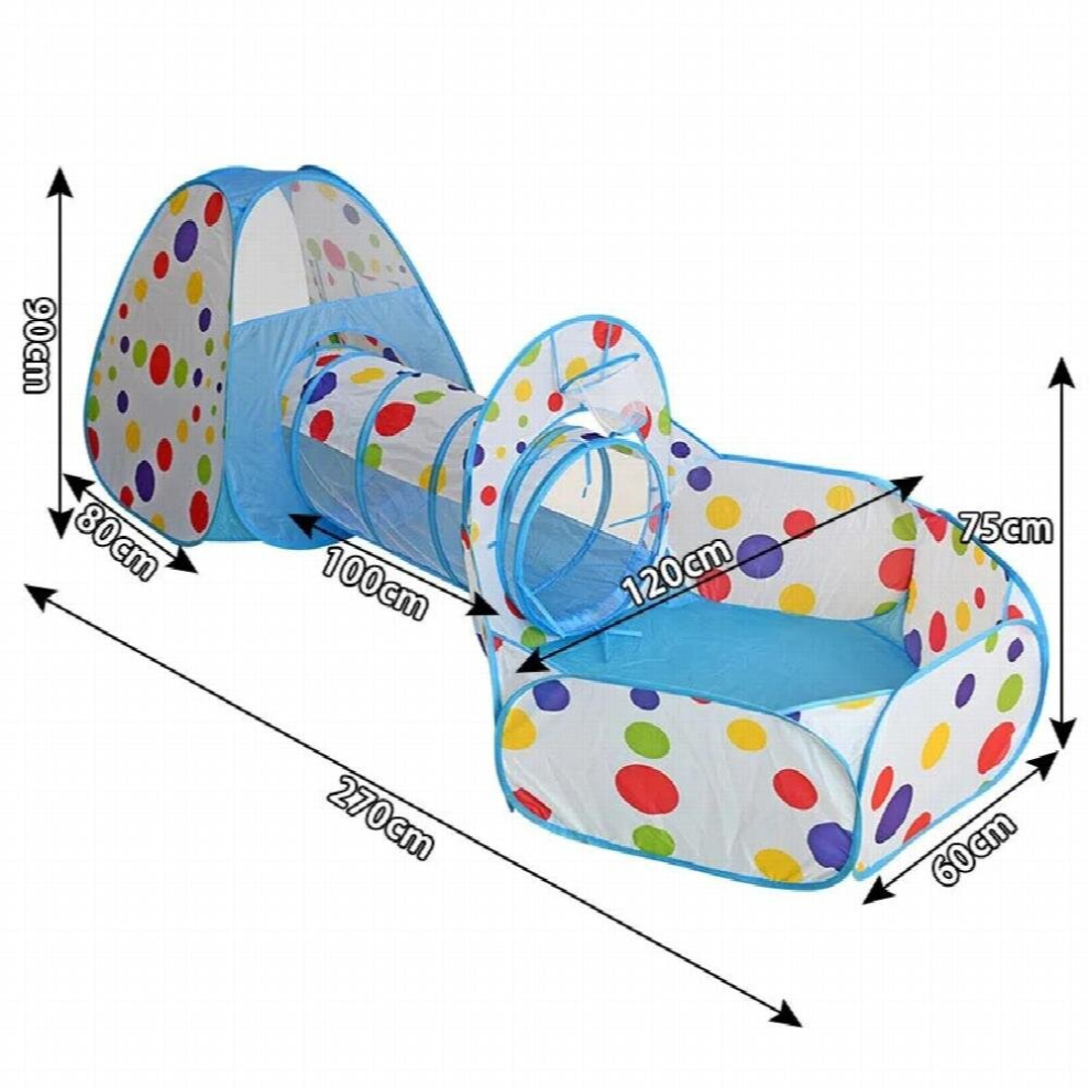 Baby Ballon Playpen Folding Children Ball Pool Kids Tent Ball Pit Crawling Tunnel Kid Playground Yard Room Pool