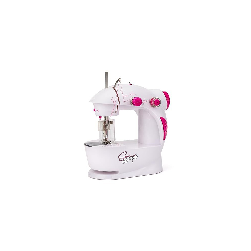 Sew Amazing Station | Sewing Machine Steam Toy, Educational Toy With Foot Pedal Control, Complete Set For Beginners, Girls, And Kids