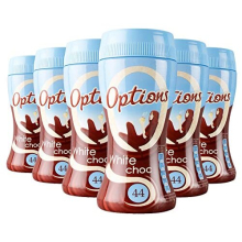 Options White Choc Drink, 6 x 220g