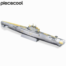 3D Metal Puzzle Submarine Model Building Kits DIY Toy for Adult Jigsaw Brain Teaser for Teen