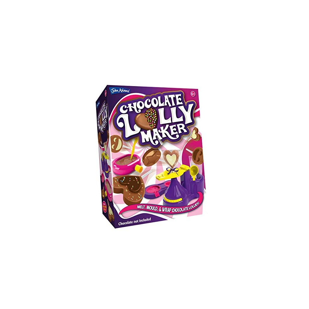 John Adams | Chocolate Lolly Maker: Melt, Mould And Wrap Your Own Chocolate Lollies! | Food Craft | Ages 6+